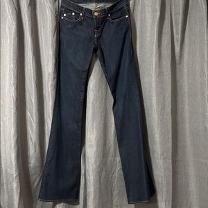 Rock Revival authentic vintage  woman’s dark wash jeans.